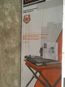 Ridgid 7 Tile saw with Stand in working condition