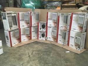 Pallet with Large Electric Wall Heaters assorted models see pictures