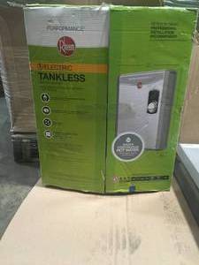 Rheem Electric Tankless water heater  open box see pictures