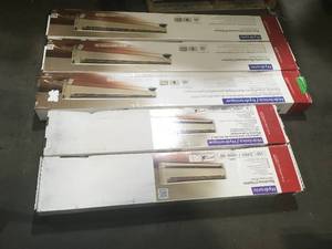 Lot Hydronic Portable Baseboard Heaters various models see pictures