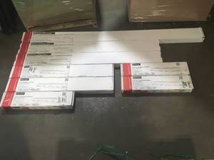 Lot of assorted Electric 4 ft Baseboard Heaters see pictures