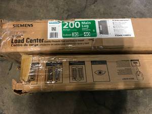 SIEMENS PL MAIN LUG LOADCENTER 200A 30-40 NEMA 1 COPPER BUS,