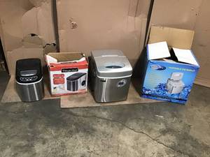 Lot of 2 Ice Makers used Customer return