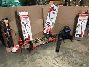Lot with assorted Outdoor tools open returns see pictures