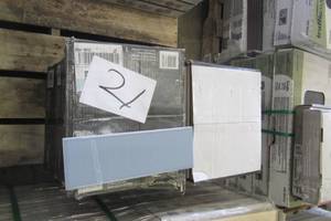 lot 21 image: Beverly Blue 4 in. x 12 in. Glossy Ceramic Wall Tile (82.64 SQ FT)