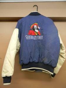 lot 13 image: NOS CAPTAIN MORGAN ORIGINAL SPICED RUM EMBROIDERED JACKET - SIZE XL - NICE - SEE PICTURES