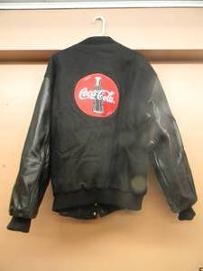 lot 14 image: NOS COCACOLA EMBROIDERED JACKET - SIZE XL - NICE - SEE PICTURES NEW OLD STOCK
