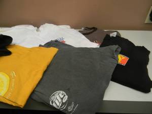 lot 24 image: OLD SCHOOL BEER & LIQUOR SHIRTS - SEE PICTURES
