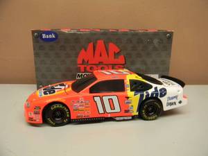 lot 37 image: MAC TOOLS RICKY RUDD 199 FORD TAURUS  #10 TIDE 124 SCALE - LIMITED EDITION 1 OF 4500 - NEW IN BOX - SEE PICTURES