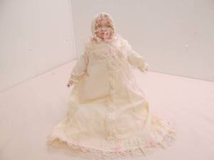 vintage porcelain doll