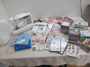 brother computerized embroidery and sewing machine SE425