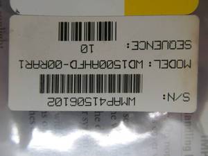 WD hard drive 150GB