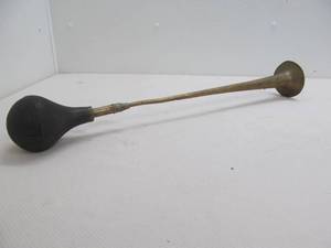 vintage brass horn