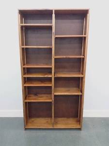 Rustic Wooden Bookcase