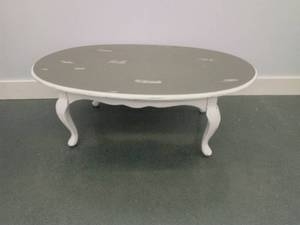 Shabby Chic Oval Coffee Table