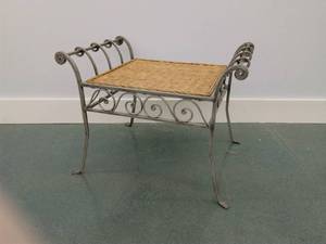 Wrought Iron Stool