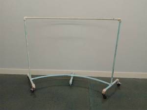 Rolling Clothing Rack