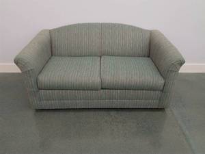 Striped Loveseat