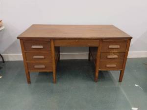 Vintage Oak Desk