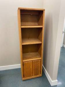 Lighted Bookcase Cabinet