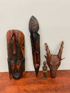 Collection of Four Trible Items