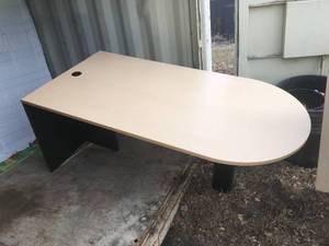 Eight Pieces Lacasse Office Furniture Set