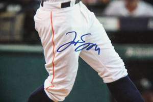 George Springer 20x16 Autographed Photo JSA COA