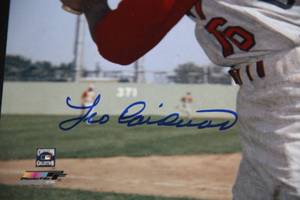 Leo Cardenas 8x10 Autographed Photo Main Line COA