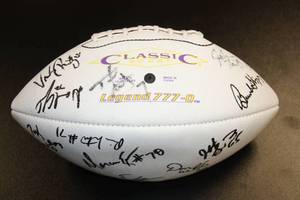 Full Size Football Mystery Autograph Football