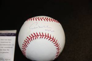 Paul Molitor Single Signed Autograph Baseball w HOF Inscription JSA COA