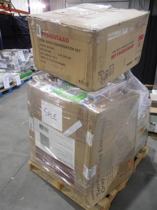 lot 59 image: WHOLESALE PALLET LOT OF GENERAL MERCHANDISE, SMALLS- TOOLS,HARDWARE ITEMS