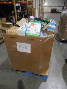 lot 3 image: WHOLESALE PALLET LOT OF GENERAL MERCHANDISE- SMALLS