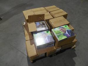 lot 13 image: PALLET LOT OF OBAMA BOOKS