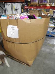 lot 47 image: WHOLESALE PALLET LOT OF GENERAL MERCHANDISE- SMALLS