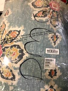Serafina 3-Piece 200 Thread Count Cotton Percale Queen Comforter Set, 40135C-Q-MULTI, NEW