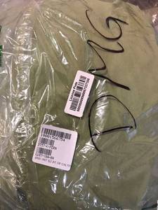 Jersey Knit Fern Solid Cotton King Duvet Cover, DT57-K-FERN, NEW