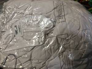 LaCrosse Medium Warmth White Full Down Comforter, C3F4-F-WHITE, NEW