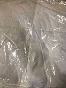 Black Label PrimaLoft Down Alternative Lightweight White Solid Cotton Full Comforter, C2G3-F-WHITE, NEW