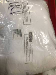 Body 20 x 72 TCS Down-Free Down Alternative Medium Density Pillow Insert (1), PO46-BDMED-WHITE, NEW
