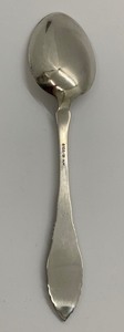 lot 42 image: Kristian Hestenes Ibis Pattern Sterling Silver Serving Spoon