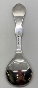 lot 46 image: Kristian Hestenes Sterling Silver Norge Souvenir Spoon of Norway