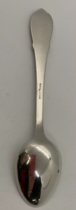 lot 47 image: Kristian Hestenes Ornate Detailed Sterling Souvenir Spoon of Bergen, Norway
