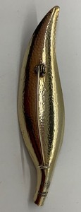 lot 69 image: Arne Nordlie Gilt Sterling Silver Lavender and White Enameled Lily of the Valley Brooch