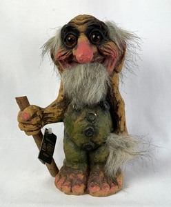 lot 98 image: Ny Form Norwegian Troll, Style # 111, Troll Man, 9-14 Tall