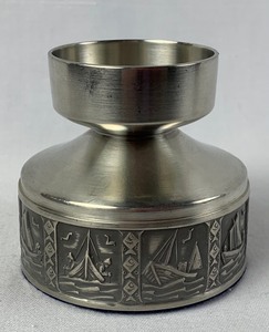 lot 126 image: Selandia Pewter Candle Holder