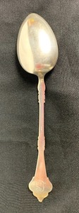 lot 24 image: Vintage Sterling Silver Serving Spoon 830S