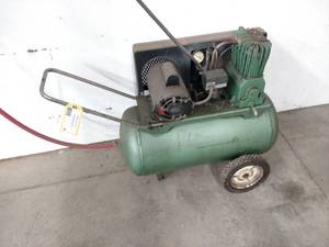 2 hp Air Compressor, 230 Volt, Sing...