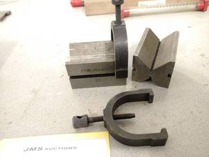 (2) V-Blocks with Clamps...