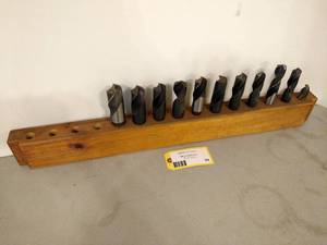 34 Shank Drill Bits with Rack...