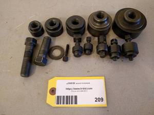 Assorted Greenlee Punches...